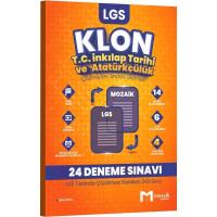 Mozaik Yayınları LGS 8. Sınıf  T.C. İnkılap Tarihi ve Atatürkçülük Klon 24 Deneme