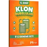 Mozaik Yayınları 5. Sınıf 2025 Klon Bursluluk 5 Deneme Seti