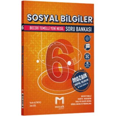 Mozaik Yayınları 6. Sınıf Sosyal Bilgiler Soru Bankası