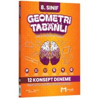 Mozaik Yayınları LGS 8. Sınıf  Geometri Tabanlı 12 Konsept Deneme