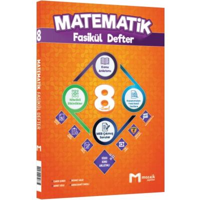Mozaik Yayınları LGS 8. Sınıf Matematik Fasikül Defter