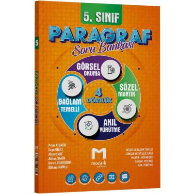 Mozaik Yayınları 5. Sınıf Paragraf Mozaik Soru Bankası