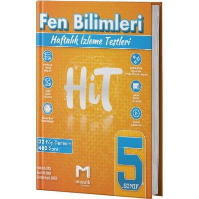 Mozaik Yayınları 5. Sınıf 2025 Fen Bilimleri HİT 32 Deneme