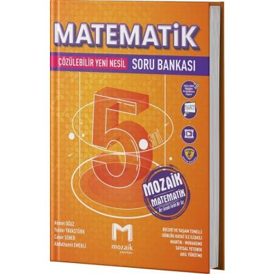 Mozaik Yayınları 5. Sınıf 2025 Matematik Soru Bankası