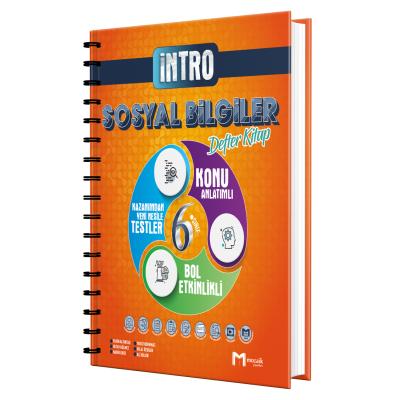Mozaik Yayınları 6. Sınıf Sosyal Bilgiler İntro Defter Kitap