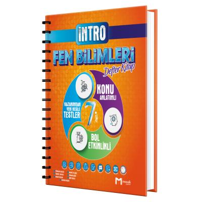 Mozaik Yayınları 7. Sınıf Fen  Bilimleri İntro Defter Kitap