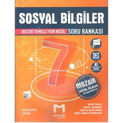 Mozaik Yayınları 7. Sınıf Sosyal Bilgiler Soru Bankası