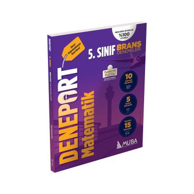 Muba Yayınları 5. Sınıf Deneport Matematik Branş Denemesi