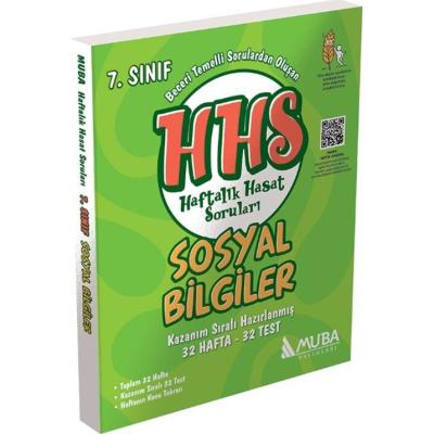 Muba Yayınları 7. Sınıf Sosyal Bilgiler Haftalık Hasat Soruları