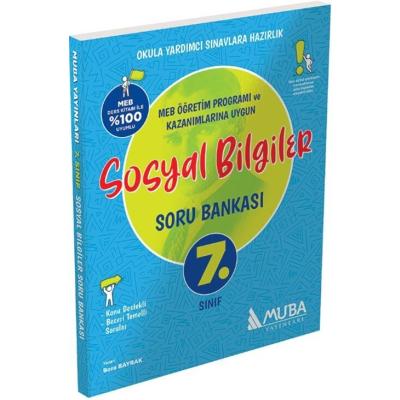 Muba Yayınları 7. Sınıf Sosyal Bilgiler Soru Bankası