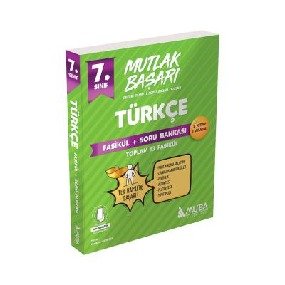 Muba Yayınları 7. Sınıf Türkçe Mutlak Başarı Fasikül ve Soru Bankası