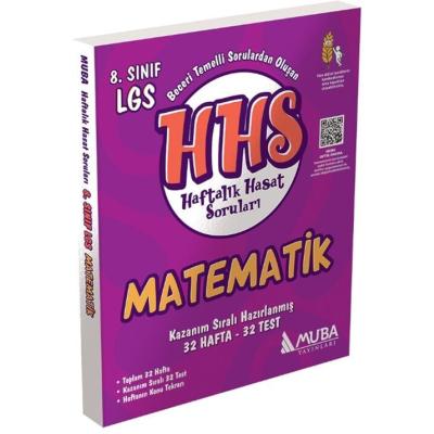 Muba Yayınları LGS 8. Sınıf Matematik Haftalık Hasat Soruları