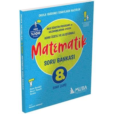 Muba Yayınları LGS 8. Sınıf Matematik Soru Bankası