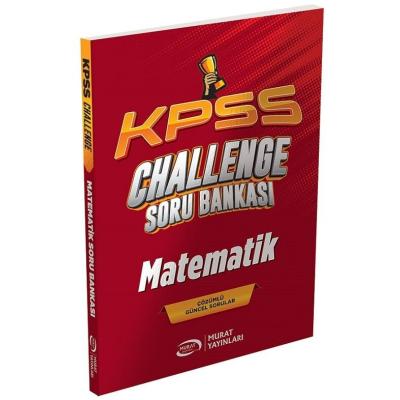 Murat Yayınları KPSS Matematik CHALLENGE Soru Bankası Çözümlü