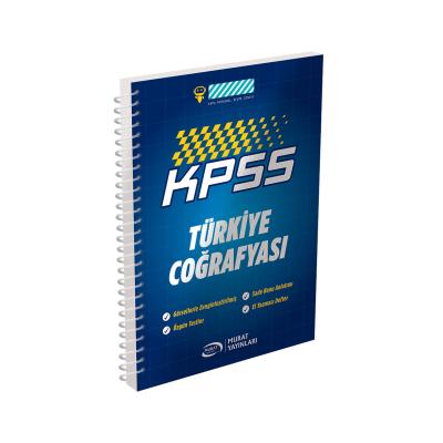 Murat Yayınları KPSS Türkiye Coğrafyası Defteri