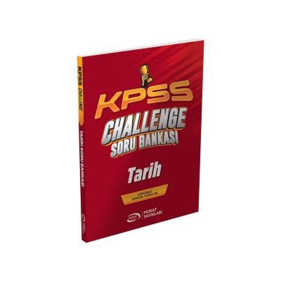 Murat Yayınları KPSS Tarih CHALLENGE Soru Bankası Çözümlü