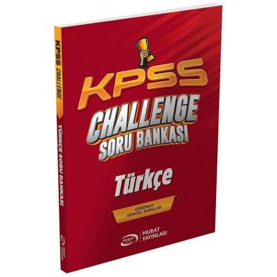Murat Yayınları KPSS Türkçe CHALLENGE Soru Bankası Çözümlü