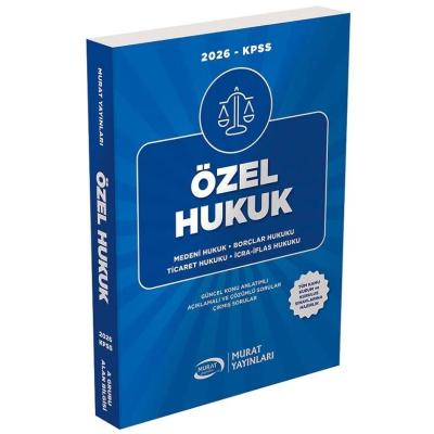 Murat Yayınları 2026 KPSS A Grubu Özel Hukuk Konu Anlatımlı
