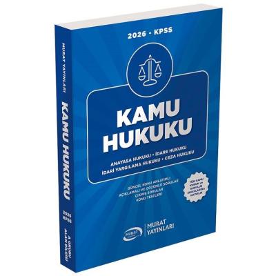 Murat Yayınları 2026 KPSS A Grubu Kamu Hukuku Konu Anlatımlı