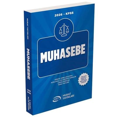 Murat Yayınları 2026 KPSS A Grubu Muhasebe Konu Anlatımlı