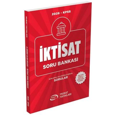 Murat Yayınları 2026 KPSS A Grubu İktisat Soru Bankası Çözümlü