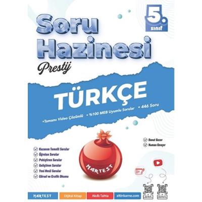 Nartest Yayınları 5. Sınıf Türkçe Prestij Soru Hazinesi