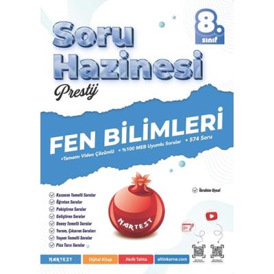 Nartest Yayınları LGS 8. Sınıf Fen Bilimleri Soru Hazinesi