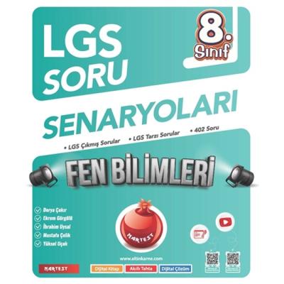 Nartest Yayınları LGS 8. Sınıf  Fen Bilimleri Soru Senaryoları