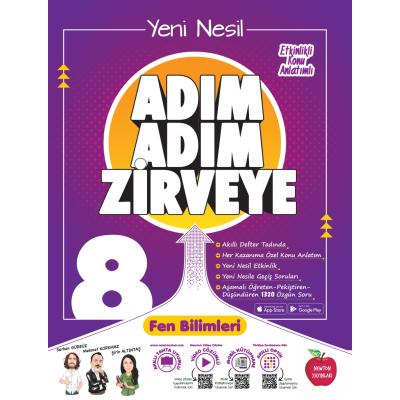 Newton Yayınları Lgs 8. Sınıf  Fen Bilimleri Adım Adım Zirveye