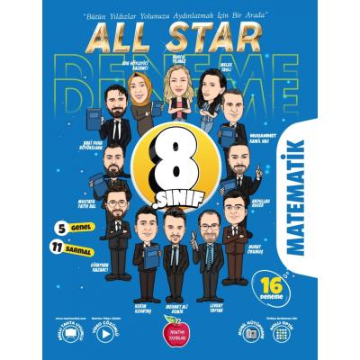 Newton Yayınları Lgs 8. Sınıf  Matematik All Star 16 Deneme
