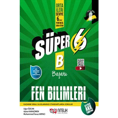 Nitelik Yayınları 6. Sınıf Fen Bilimleri Süper Yeni Nesil Soru Bankası