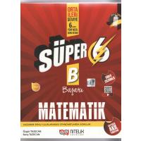 Nitelik Yayınları 6. Sınıf Matematik Süper Yeni Nesil Soru Kitabı