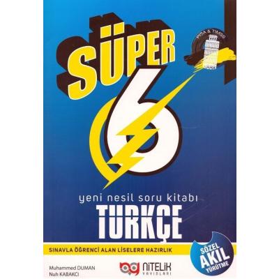 Nitelik Yayınları 6. Sınıf Türkçe Yeni Nesil Süper Soru Bankası