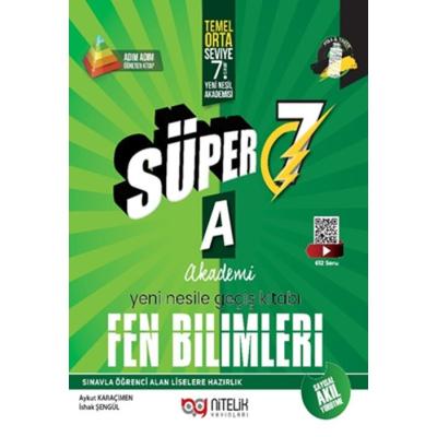 Nitelik Yayınları 7. Sınıf Fen Bilimleri A Yeni Nesile Geçiş Kitabı