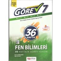 Nitelik Yayınları 7. Sınıf Fen Bilimleri Görev Yeni Nesil Çalışma Föyleri