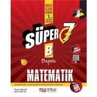 Nitelik Yayınları 7. Sınıf Matematik Süper B Yeni Nesil Soru Kitabı