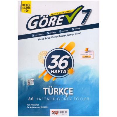 Nitelik Yayınları 7. Sınıf Türkçe Görev Yeni Nesil Çalışma Föyleri