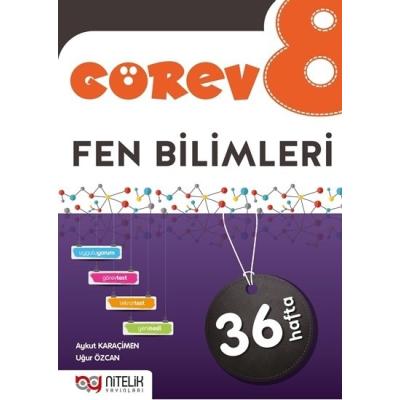 Nitelik Yayınları LGS 8. Sınıf Fen Bilimleri Görev Soru Bankası
