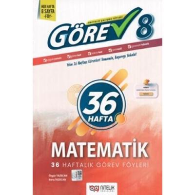 Nitelik Yayınları LGS 8. Sınıf Görev Matematik Soru Bankası