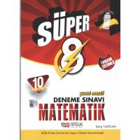 Nitelik Yayınları LGS 8. Sınıf Matematik Süper 10 Deneme Sınavı