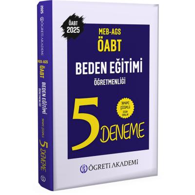Öğreti Akademi 2025 MEB AGS ÖABT Beden Eğitimi Öğretmenliği Tamamı Çözümlü 5 Deneme