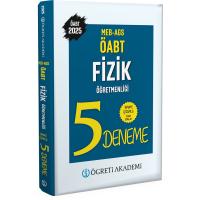 Öğreti Akademi 2025 MEB AGS ÖABT Fizik Öğretmenliği Tamamı Çözümlü 5 Deneme