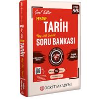 Öğreti Akademi 2025 KPSS Genel Kültür Efsane Tarih Tamamı Çözümlü Soru Bankası