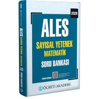 Öğreti Akademi 2026 ALES Sayısal Yetenek Matematik Tamamı Çözümlü Soru Bankası