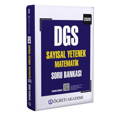 Öğreti Akademi 2026 DGS Sayısal Yetenek Matematik Tamamı Çözümlü Soru Bankası