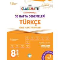Okyanus Yayınları LGS 8. Sınıf Classmate Türkçe 36 Hafta Denemeleri 
