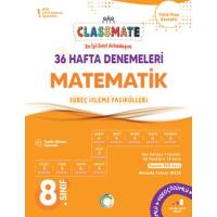 Okyanus Yayınları LGS 8. Sınıf Classmate 36 Hafta Denemeleri Matematik