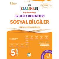 Okyanus Yayınları 5. Sınıf Classmate Sosyal Bilgiler 36 Hafta Denemeleri 