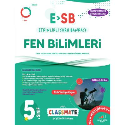 Okyanus Yayınları 5. Sınıf Classmate (ESB) Fen Bilimleri Etkinlikli Soru Bankası