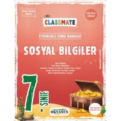 Okyanus Yayınları 7. Sınıf Classmate Sosyal Bilgiler Soru Bankası